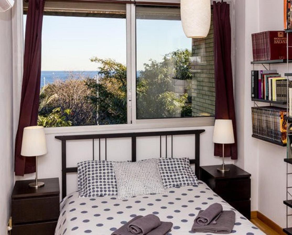 Vila Olimpica Skyline Barcelona Rum bild